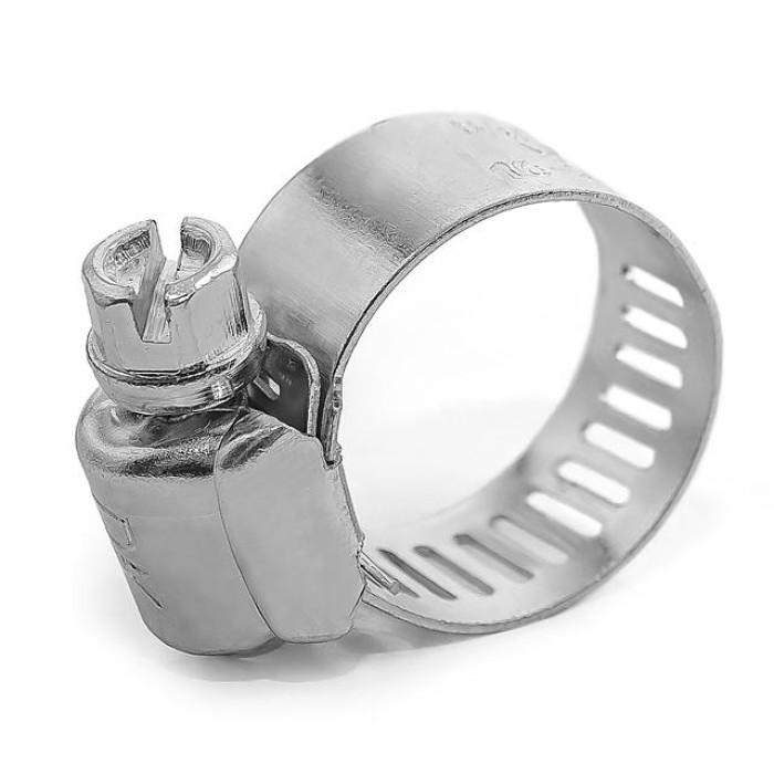 Хомут сталевий оцинкований, 12,7 мм, Ø - 16-25 мм