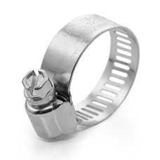 Хомут сталевий оцинкований, 12,7 мм, Ø - 18-32 мм