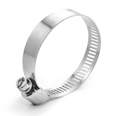 Хомут сталевий оцинкований, 12,7 мм, Ø - 33-57 мм