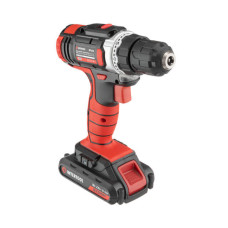 Дриль-шурупокрут акумуляторний, Li-Ion, 18 В, 25 Nm, 0-400/0-1500 об/хв, 2×2,0 Аг