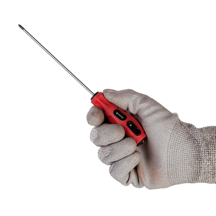 Викрутка хрестова, PH0×125 мм, Cr-V