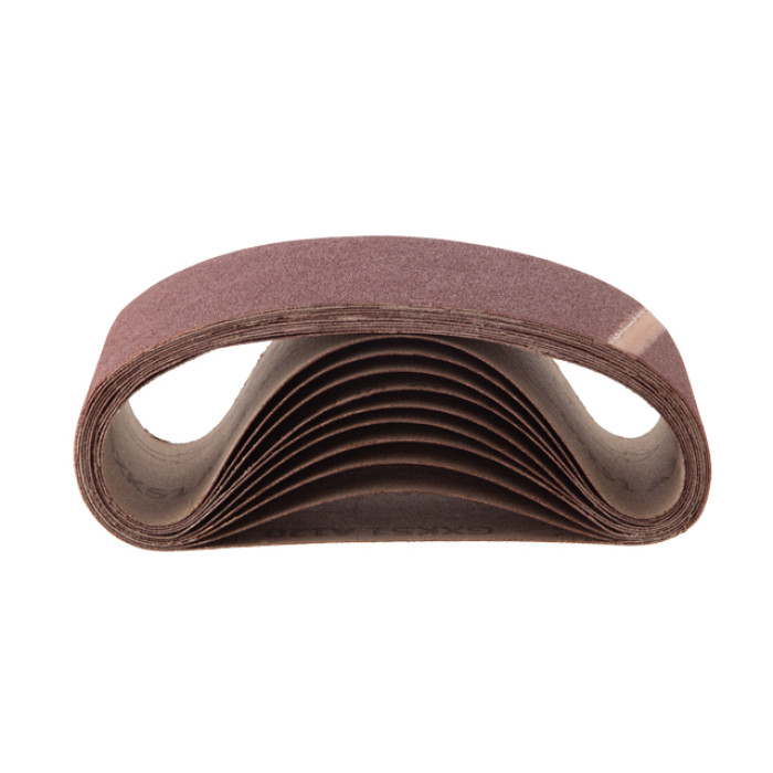 Стрічка шліфувальна, 75×457 мм, зерно K120, 10 шт.