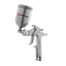 Фарбопульт пневматичний HP MINI, форсунка: 0,5 мм, верхній металевий бачок: 200 мл, 5 бар
