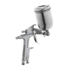 Фарбопульт пневматичний HP MINI, форсунка: 0,5 мм, верхній металевий бачок: 200 мл, 5 бар