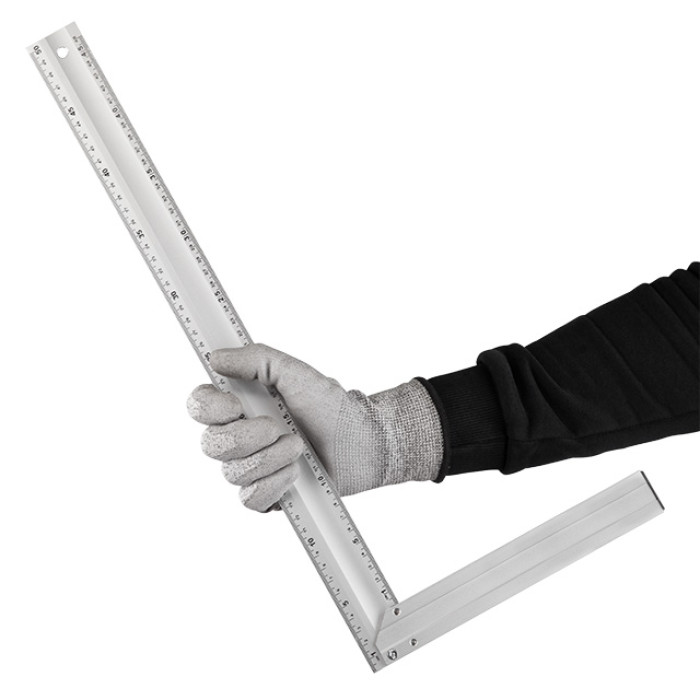 Косинець будівельний алюмінієвий, 500 мм