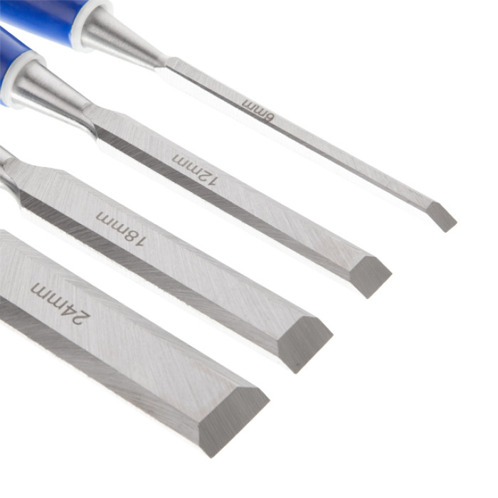 Набір стамесок 4 од.: 6, 12, 18, 24 мм