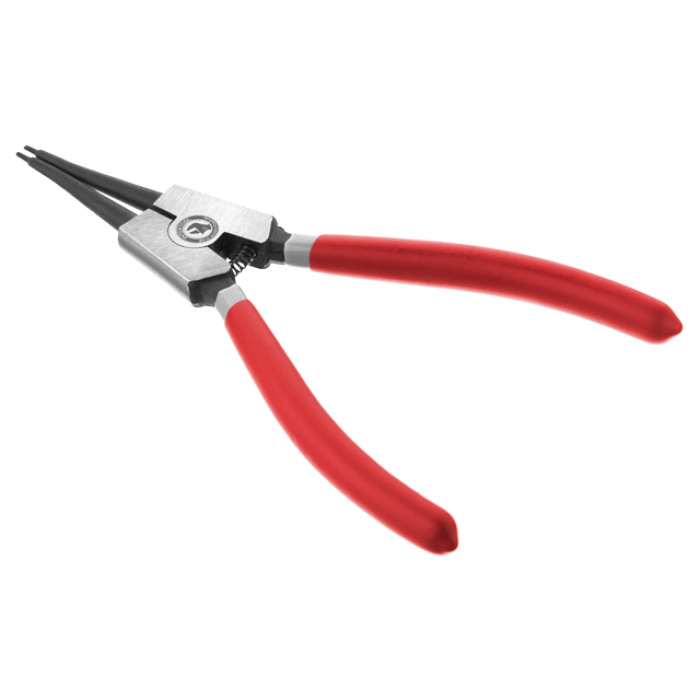 Щипці для зняття та встановлення стопорних кілець, 180 мм, прямі, на розтиск