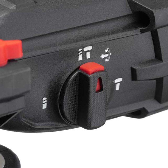 Перфоратор, 1,0 кВт, 3,2 Дж, 0-1300 об/хв, 0-5100 уд/хв, 3 режими