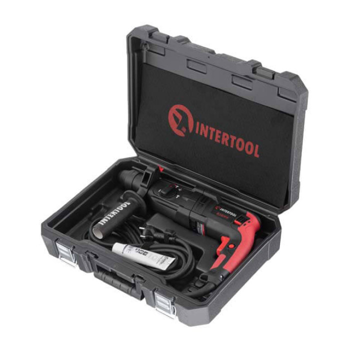 Перфоратор, 1,0 кВт, 3,2 Дж, 0-1300 об/хв, 0-5100 уд/хв, 3 режими