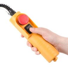 Лебідка електрична, 230 В, 0,5 кВт, 125/250 кг, трос: 3,0 мм × 12 м