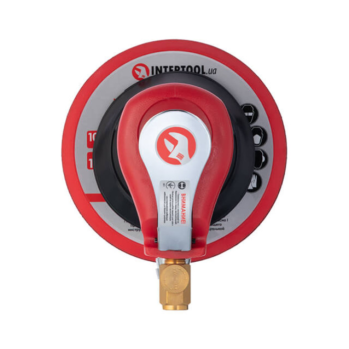 Шліфмашина пневматична ексцентрикова 150 мм, до 6,3 атм, 9000 об/хв, 340 л/хв