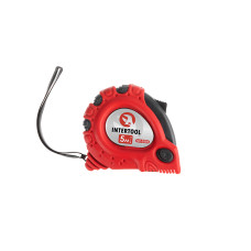 Рулетка з металевим полотном, з фіксатором, 5 м, 19 мм, "Супер Магніт"