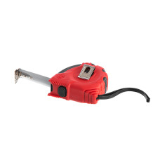 Рулетка з металевим полотном, з фіксатором, 5 м, 19 мм, "Супер Магніт"