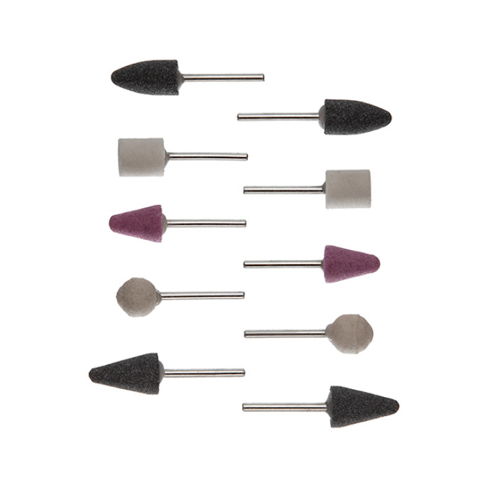 Набір шліфувальних каменів, 10 шт.