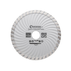 Диск відрізний алмазний Turbo, 125 мм, 16-18%, 12200 об/хв