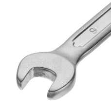 Ключ комбінований, 9 мм, Cr-V, покриття: сатин-хром, DIN3113, STORM