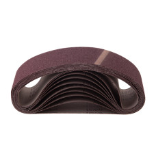 Стрічка шліфувальна, 75×533 мм, зерно K80, 10 шт.