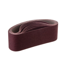 Стрічка шліфувальна, 75×533 мм, зерно K80, 10 шт.