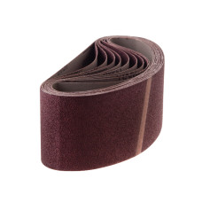 Стрічка шліфувальна, 75×533 мм, зерно K80, 10 шт.