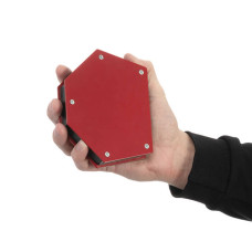 Тримач магнітний для зварювання, трапеція, 30°, 45°, 60°, 75°, 90°, 135°, 34 кг, 145×110×25 мм