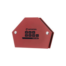 Тримач магнітний для зварювання, трапеція, 30°, 45°, 60°, 75°, 90°, 135°, 11 кг, 100×68×14 мм