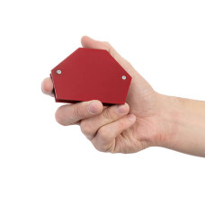 Тримач магнітний для зварювання, трапеція, 30°, 45°, 60°, 75°, 90°, 135°, 11 кг, 100×68×14 мм