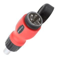 Викрутка реверсивна з комплектом насадок, 6 од., Cr-V