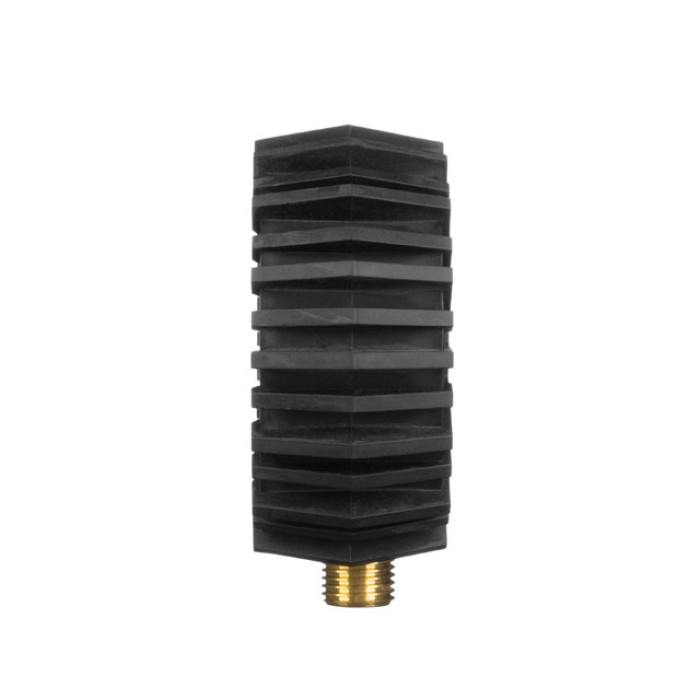 Манометр до пістолету для підкачування коліс 1/4", 63 мм, з гумовим покриттям