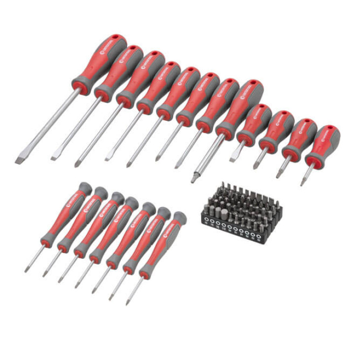 Набір викруток з комплектом насадок, 70 од.