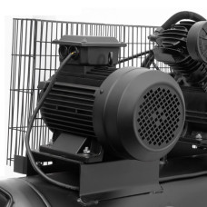 Компресор, 100 л, 3,0 кВт, 380 В, 10 атм, 500 л/хв, 2 циліндри, 80 дБ