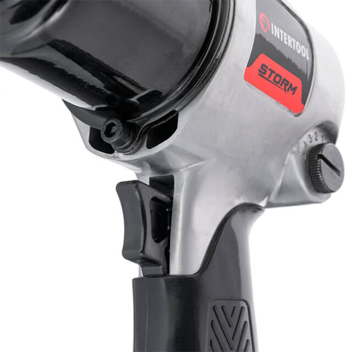 Гайковерт пневматичний 1/2", професійний, до 6 атм, 576 Нм, 7500 об/хв, 230 л/хв, STORM