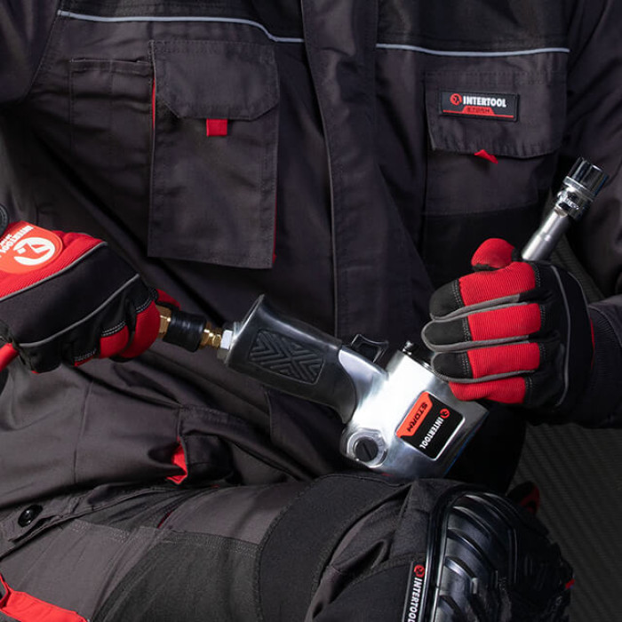 Гайковерт пневматичний 1/2", професійний, до 6 атм, 576 Нм, 7500 об/хв, 230 л/хв, STORM