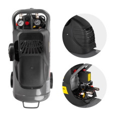 Компресор, 50 л, 1,5 кВт, 220 В, 8 атм, 206 л/хв, 80 дБ