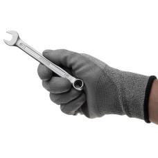 Ключ комбінований, 11 мм, Cr-V, покриття: сатин-хром, DIN3113, STORM