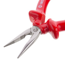 Довгогубці прямі 160 мм, діелектричні, 1000 В, CrV 6150