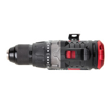 Дриль-шурупокрут акумуляторний, безщітковий двигун, 20 В, 50 Nm, 0-400/0-1500 об/хв, 1,5-13 мм, Li-Ion, 2×2,0 Аг, зарядний пристрій, кейс