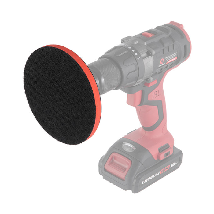 Диск універсальний для наждакового паперу, 125 мм, M14, висота 10 мм, діаметр стрижня 10 мм