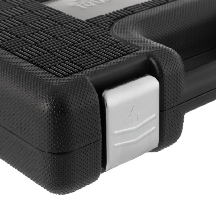 Набір інструментів, проф., 3/8", Cr-V, 39 од., головки: 8-22 мм, біти 11 од., кейс