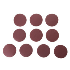 Круг наждаковий на липучці 125 мм, папір клас С, щільність 120 г/м², К120, 10 од.