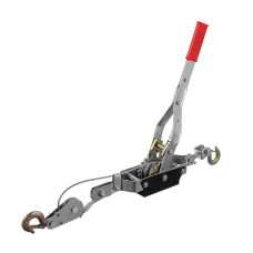 Лебідка важільна, тягове зусилля 4 т, трос 2,50 м × 5,5 мм, робоча довжина троса 1,2 м