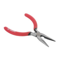 Довгогубці прямі, 115 мм, прецизійні, ізольовані двошарові рукоятки