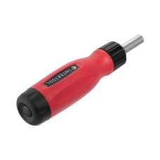 Викрутка реверсивна з комплектом насадок, 12 од., Cr-V