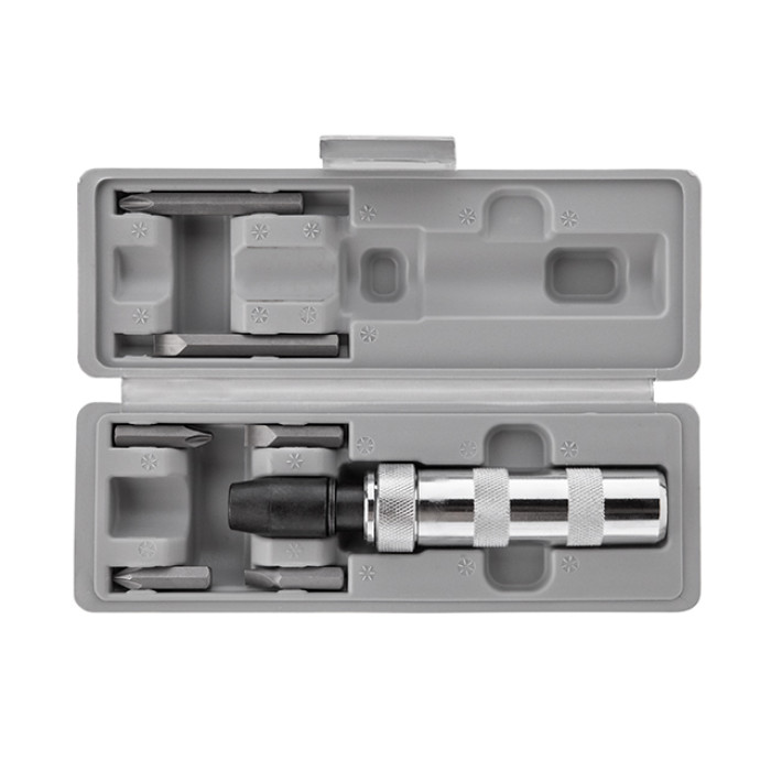 Викрутка ударна з комплектом насадок, 6 од.