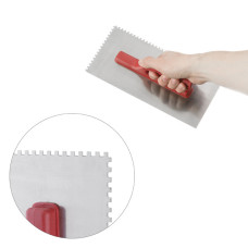 Тертка сталева, оцинкована, 280×130 мм, зуб: 4×4 мм