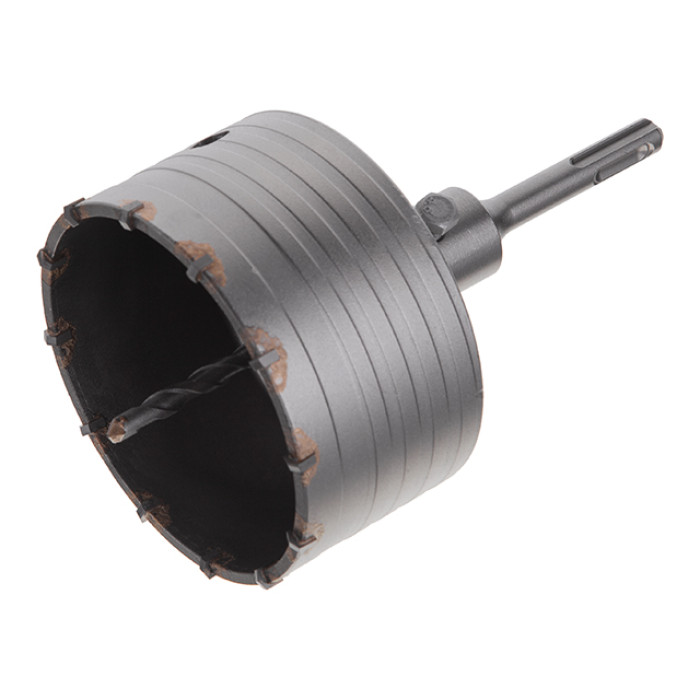 Свердло корончате по бетону 105 мм, перехідник SDS-Plus 100 мм