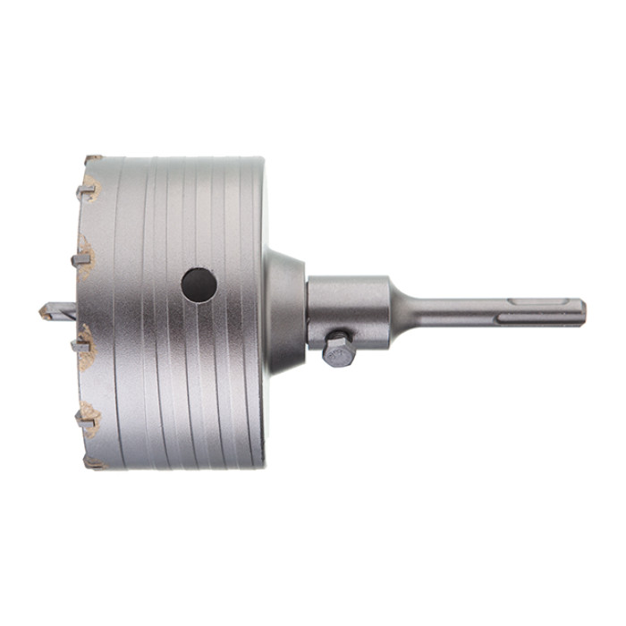 Свердло корончате по бетону 105 мм, перехідник SDS-Plus 100 мм