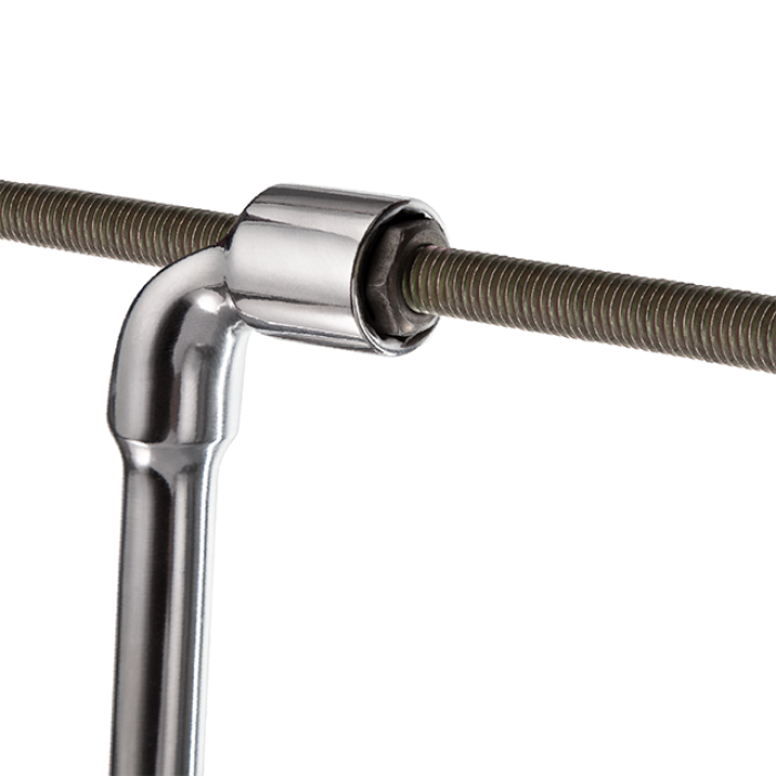 Ключ торцевий з отвором, L-подібний, 15 мм