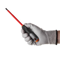 Викрутка шліцева ізольована, SL1,0×5,50 мм, 1000 В, 125 мм