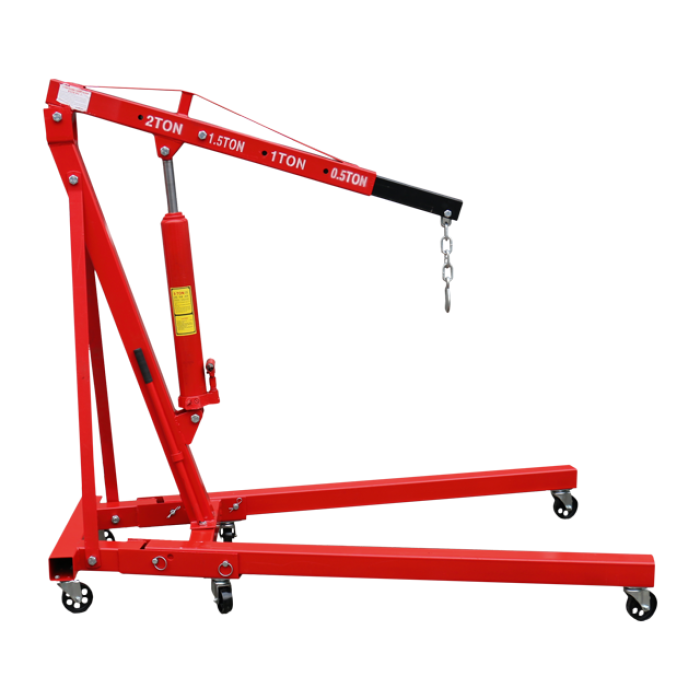 Кран-знімач двигуна гідравлічний підкатний 2 т (комплект з двох частин)