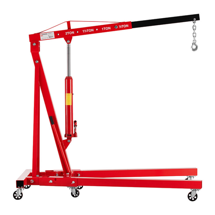 Кран-знімач двигуна гідравлічний підкатний 2 т (комплект з двох частин)